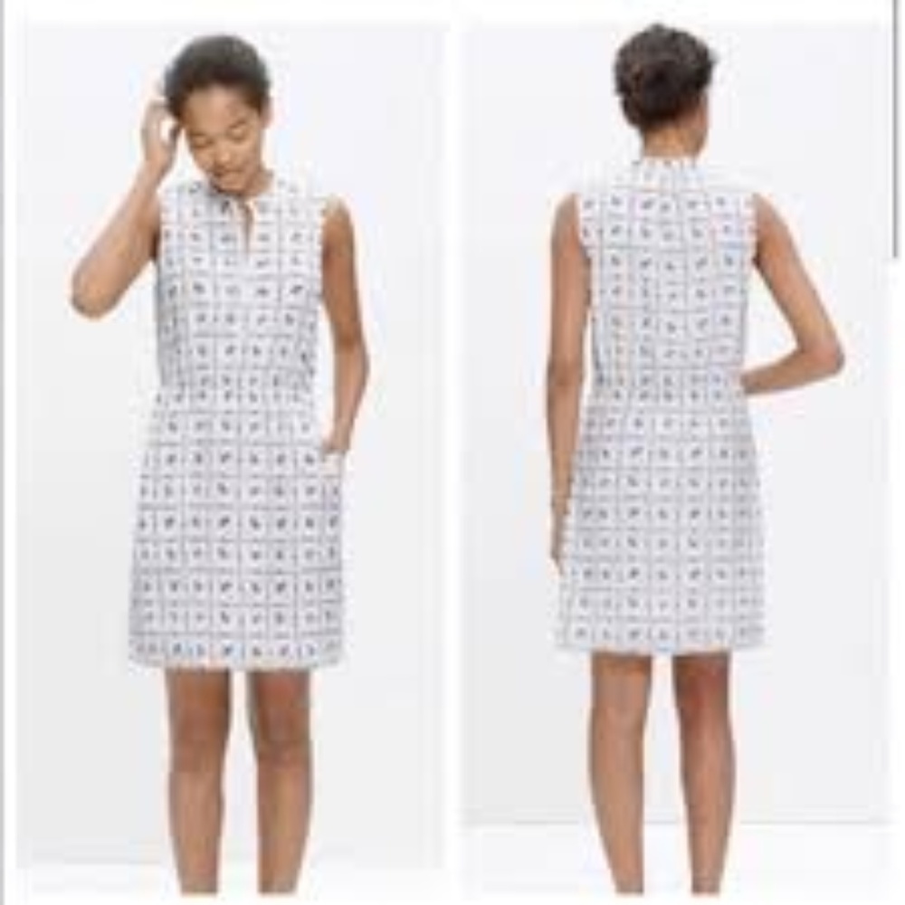 Madewell Silk Paisley Dress